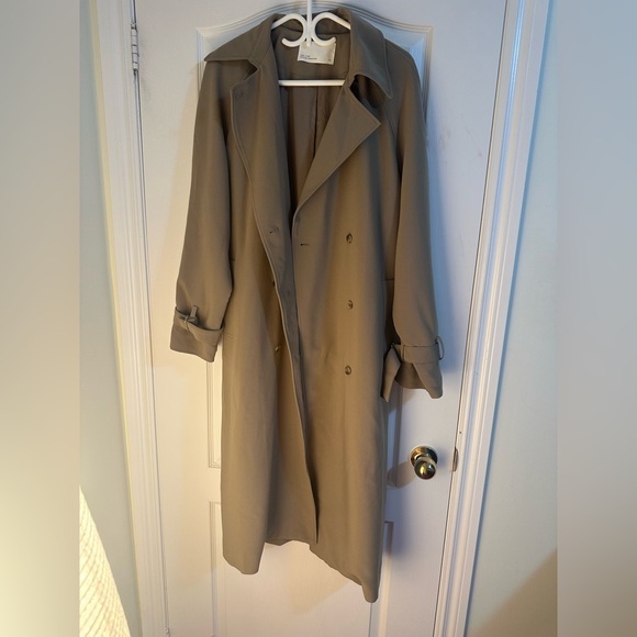 Oak & Fort Oversize Trench Coat Brindle - Picture 2 of 11